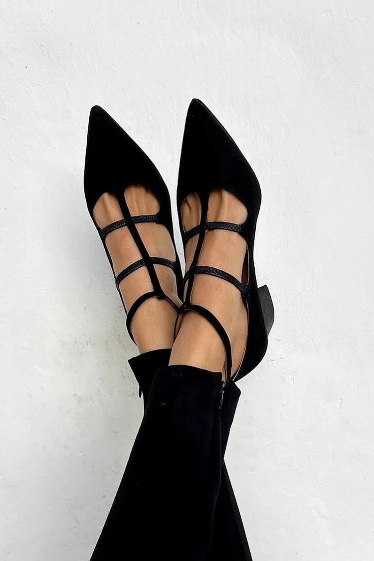 Claire | Elegant Strappy Heels
