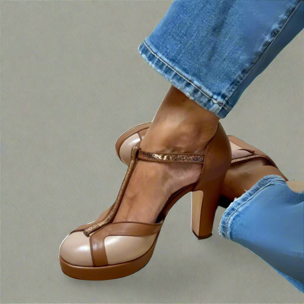Criselmara | Elegant and Comfortable Heeled Sandals