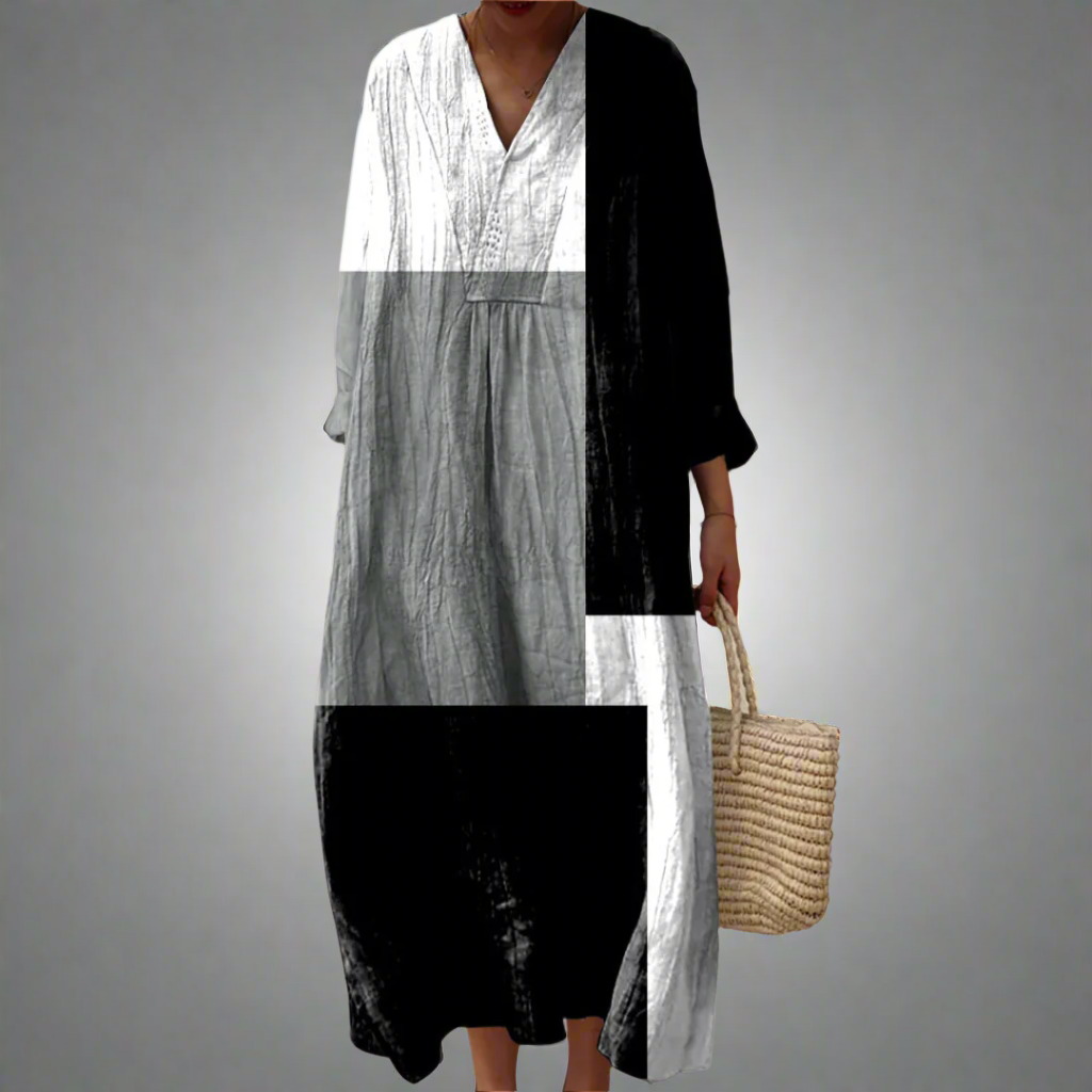 Dahlia | Elegant Geometric Dress