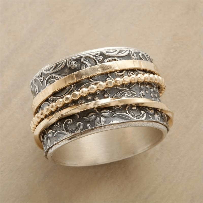 Aurelian | Vintage Gold &amp; Silver Antique Ring